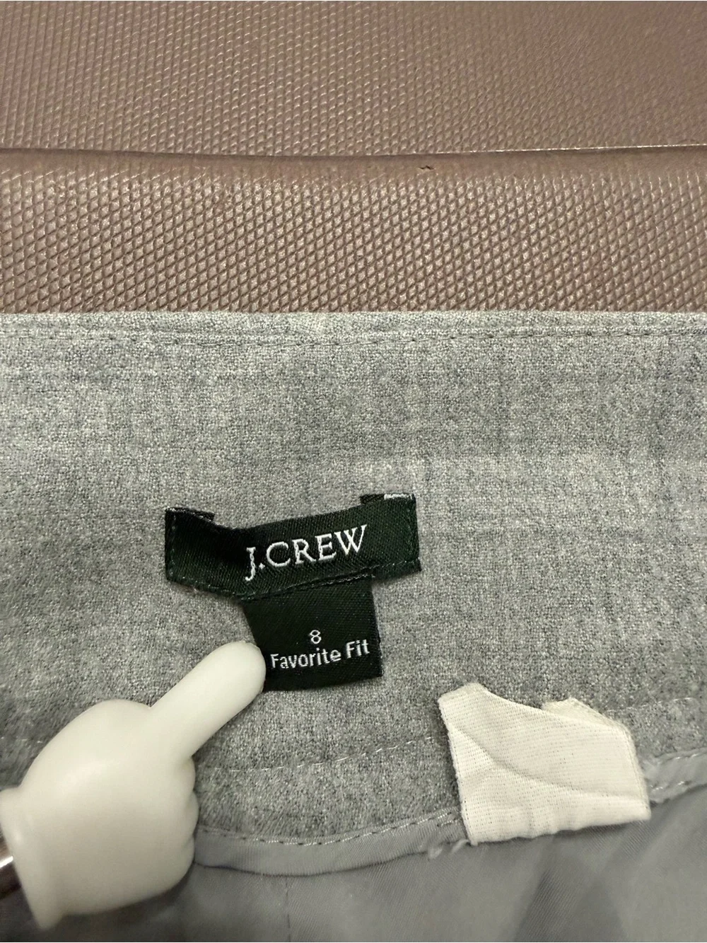 J. Crew Favorite Fit Trouser Pants Wool Blend Office Business Career Women’s‎ 8